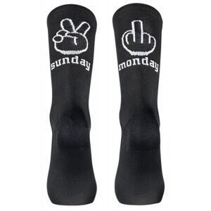 Northwave RIDE & BEER Pánske cyklo ponožky, čierna, veľkosť 44-47