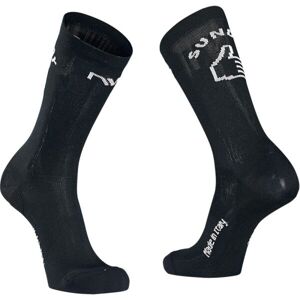 Northwave SUNDAY MONDAY HIGH Pánske ponožky, čierna, veľkosť M