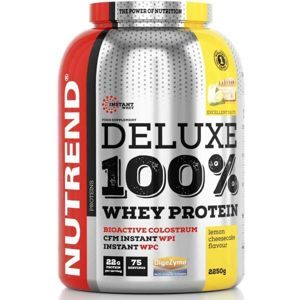 Nutrend DELUXE 100% WHEY 2250G CITRONOVÝ CHEESECAKE  NS - Proteín