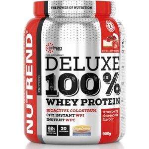 Nutrend DELUXE 100% WHEY 2250G JAHODOVÝ CHEESECAKE  NS - Proteín