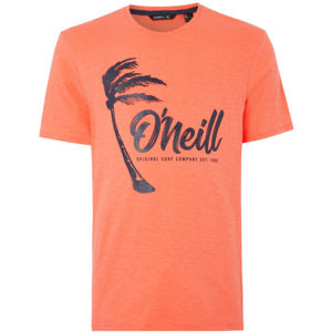 O'Neill LM PALM GRAPHIC T-SHIRT oranžová XL - Pánske tričko