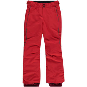 O'Neill PG CHARM REGULAR PANTS Dievčenské lyžiarske/snowboardové nohavice, červená, veľkosť 128