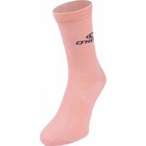 O'Neill LUREX STRIPE 2P Dámske ponožky, ružová,čierna, veľkosť