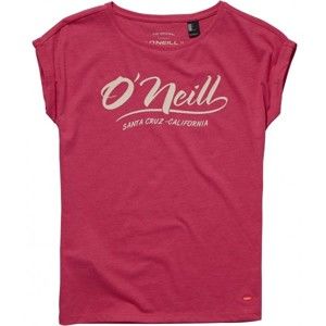O'Neill LG SANTA CRUZ S/SLV T-SHIRT červená 140 - Dievčenské tričko