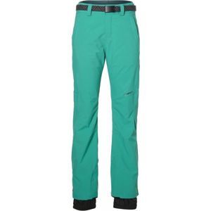 O'Neill PW STAR PANTS SLIM zelená S - Dámske lyžiarske/snowboardové nohavice