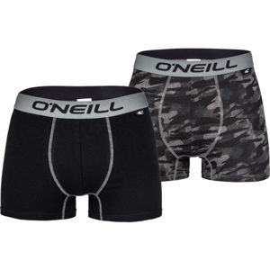 O'Neill MEN BOXER CAMOUFLAGE Pánske boxerky, tmavo sivá, veľkosť S