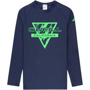 O'Neill PB LONG SLEEVE SKINS tmavo modrá 10 - Detské kúpacie tričko s UV filtrom