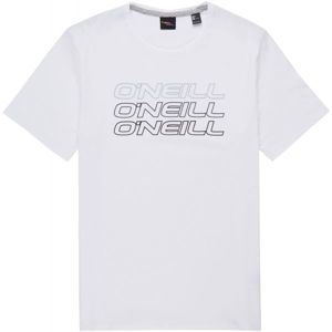 O'Neill LM TRIPLE LOGO ONEILL T-SHIRT biela S - Pánske tričko