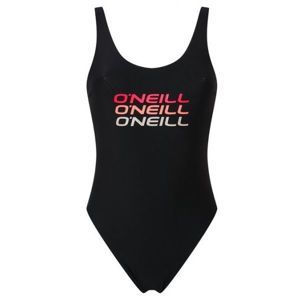 O'Neill PW LOGO TRIPPLE SWIMSUIT čierna 38 - Dámske plavky