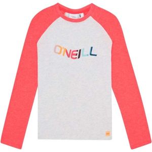 O'Neill LG NEVA L/SLV T-SHIRT biela 152 - Dievčenské tričko s dlhým rukávom