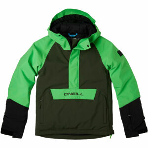 O'Neill ANORAK JACKET Chlapčenská lyžiarska/snowboardová bunda, khaki, veľkosť