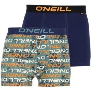 O'Neill BOXER ALL OVER & PLAIN 2-PACK Pánske boxerky, mix, veľkosť L