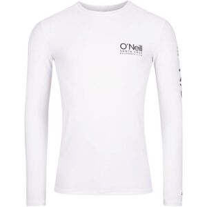 O'Neill CALI L/SLV SKINS Pánske tričko s dlhým rukávom, biela, veľkosť M
