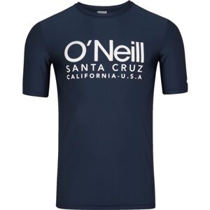 O'Neill CALI S/SLV SKINS Pánske plavecké tričko, tmavo modrá, veľkosť XL