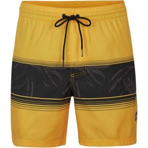 O'Neill CALI STRIPE SHORTS Pánske plavecké šortky, žltá, veľkosť M
