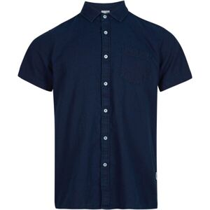 O'Neill CHAMBRAY SHIRT Pánska košeľa s krátkym rukávom, tmavo modrá, veľkosť M