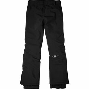 O'Neill CHARM REGULAR PANTS Dievčenské lyžiarske nohavice, čierna,sivá, veľkosť