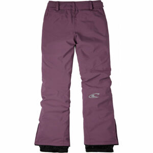 O'Neill CHARM REGULAR PANTS Dievčenské lyžiarske nohavice, fialová, veľkosť 140