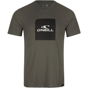 O'Neill CUBE T-SHIRT Pánske tričko, khaki, veľkosť XS