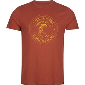 O'Neill EXPLORE T-SHIRT Pánske tričko s krátkym rukávom, červená, veľkosť XL