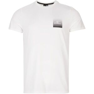 O'Neill GRADIANT CUBE O'NEILL HYBRID T-SHIRT Pánske tričko, biela, veľkosť M