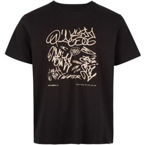O'Neill GRAFFITI T-SHIRT Pánske tričko, čierna, veľkosť M