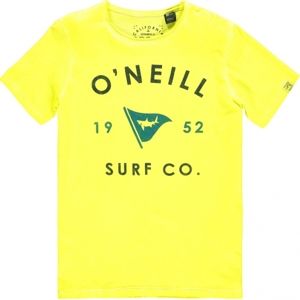 O'Neill LB SHARK ATTACK T-SHIRT žltá 128 - Chlapčenské tričko
