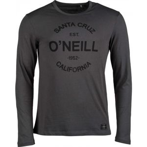 O'Neill LM TYPE LS TOP tmavo sivá L - Pánske tričko s dlhým rukávom