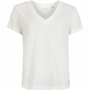 O'Neill LW ESSENTIALS V-NECK T-SHIRT Dámske tričko, biela, veľkosť M