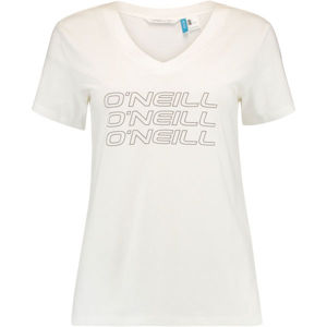 O'Neill LW TRIPLE STACK V-NECK T-SHIR Dámske tričko, biela, veľkosť L