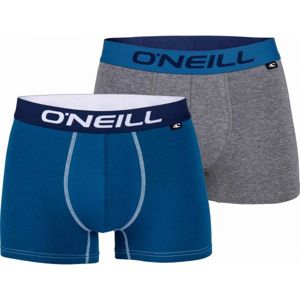 O'Neill BOXER PLAIN 2PACK tmavo modrá L - Pánske boxerky