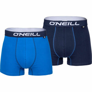 O'Neill BOXER PLAIN 2PACK tmavo modrá M - Pánske boxerky