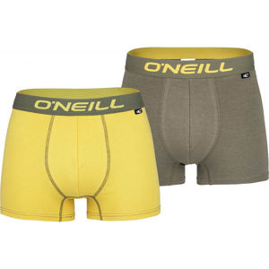 O'Neill BOXER PLAIN 2PACK Pánske boxerky, žltá, veľkosť M