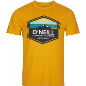 O'Neill MTN HORIZON T-SHIRT Pánske tričko, oranžová, veľkosť XL