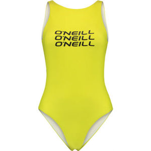 O'Neill PW NOOS LOGO BATHINGSUIT Dámske jednodielne plavky, žltá, veľkosť 42