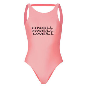 O'Neill PW NOOS LOGO BATHINGSUIT Dámske jednodielne plavky, lososová, veľkosť 44
