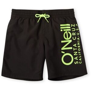 O'Neill ORIGINAL CALI SHORTS Chlapčenské plavecké šortky, čierna, veľkosť 164