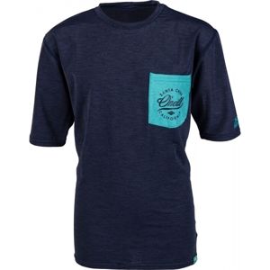 O'Neill PB POCKET SURF SSLV SKIN tmavo modrá 12 - Detské surf tričko