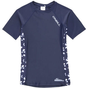 O'Neill PG PRINT S/SLV SKINS  14 - Dievčenské tričko do vody