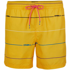 O'Neill PM CONTOURZ SHORTS Pánske šortky do vody, žltá, veľkosť M