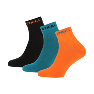 O'Neill QUARTER ONEILL 3PACK Unisexové ponožky, mix, veľkosť 35/38