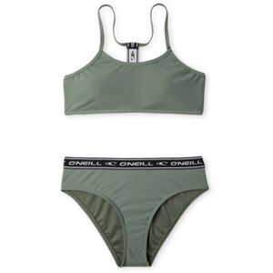 O'Neill SPORTCLUB BIKINI Dievčenské dvojdielne plavky, svetlo zelená, veľkosť 128