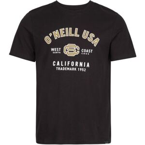 O'Neill STATE T-SHIRT Pánske tričko, čierna, veľkosť XS