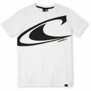 O'Neill WAVE T-SHIRT Chlapčenské tričko, biela, veľkosť 128