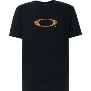 Oakley POP ELLIPSE SS TEE čierna XXL - Pánske tričko