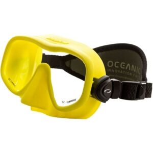 OCEANIC SHADOW Potápačská maska, žltá, veľkosť