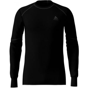 Odlo BL TOP CREW NECK L/S ACTIVE X-WARM čierna L - Pánske tričko