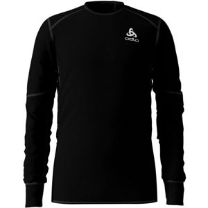 Odlo BL TOP CREW NECK L/S ACTIVE X-WARM KIDS čierna 164 - Detské tričko