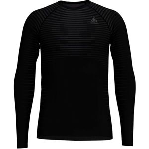 Odlo BL TOP CREW NECK L/S PERFORMANCE LIGHT čierna M - Pánske tričko s dlhým rukávom