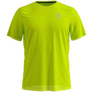 Odlo T-SHIRT S/S CREW NECK ELEMENT LIGHT PRIN zelená L - Pánske tričko s krátkym rukávom